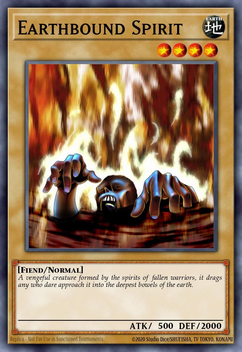 Earthbound Spirit 2003 Yu-Gi-Oh! Labyrinth of Nightmare