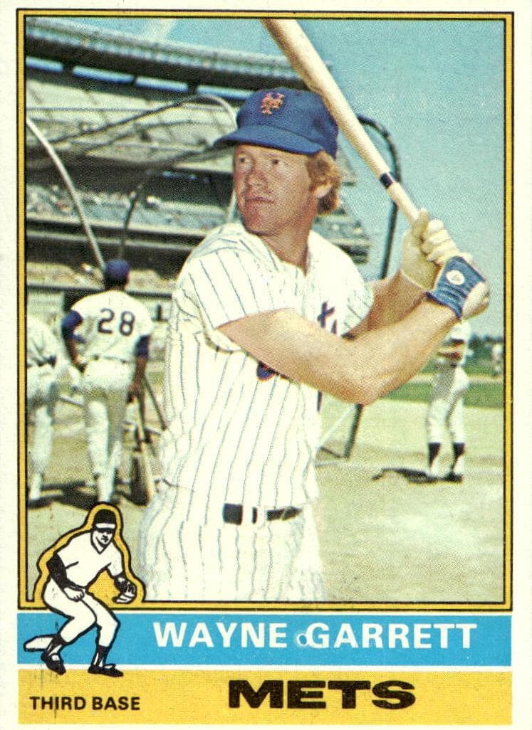 Wayne Garrett 1976 topps Topps