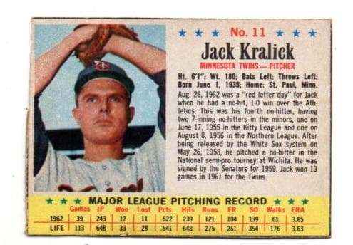 Jack Kralick #11