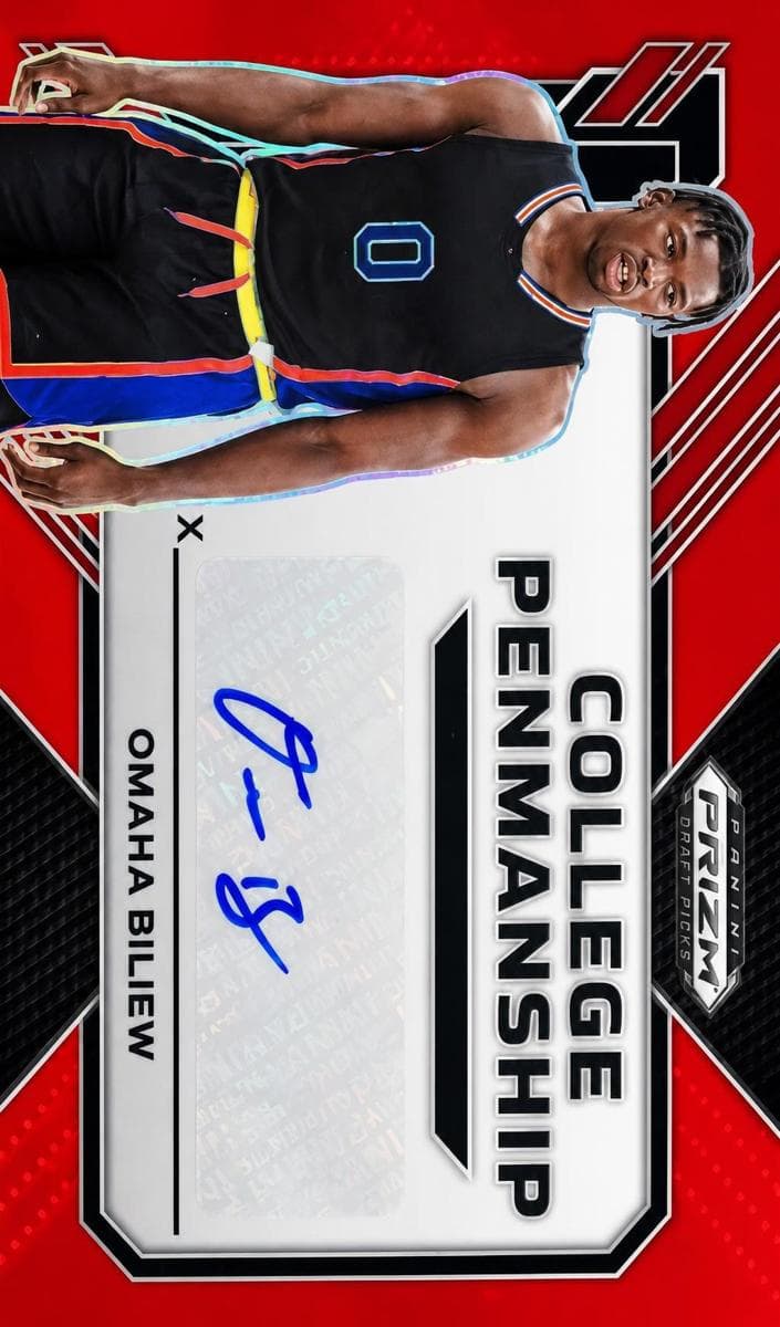 Omaha Biliew 2023 panini Panini Prizm Draft Picks