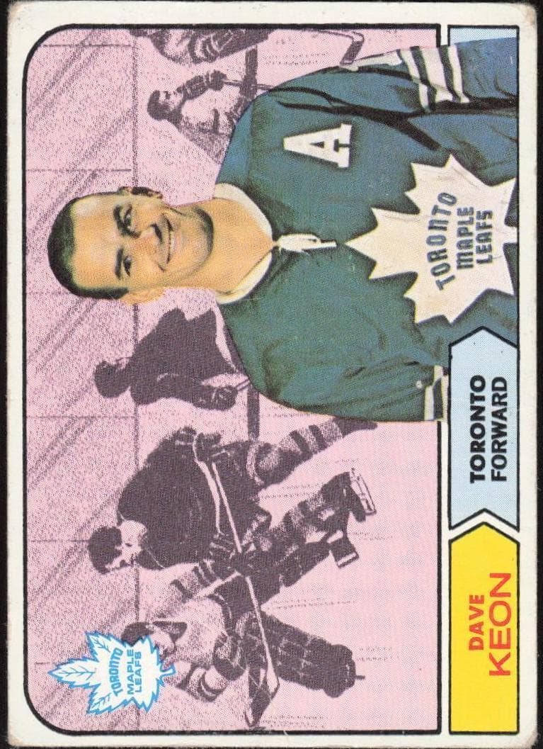 Dave Keon 1968 topps Topps