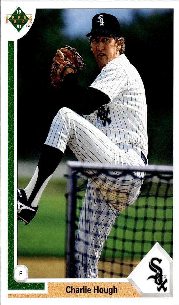 Charlie Hough 1991 upper-deck Upper Deck