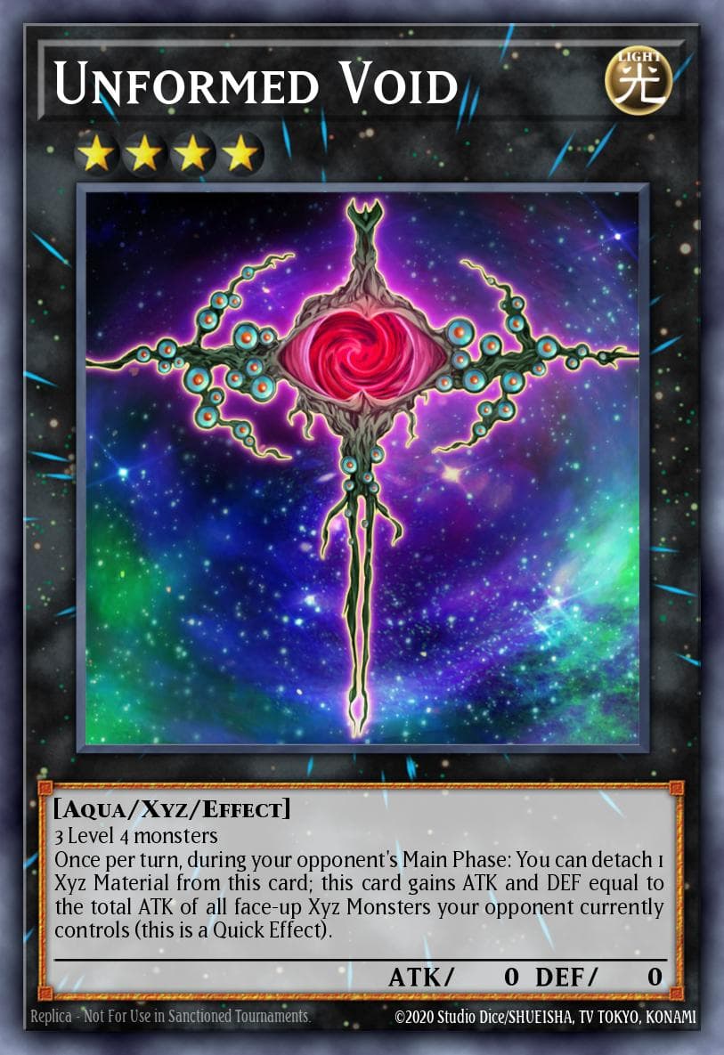 Unformed Void 2013 Yu-Gi-Oh! Number Hunters