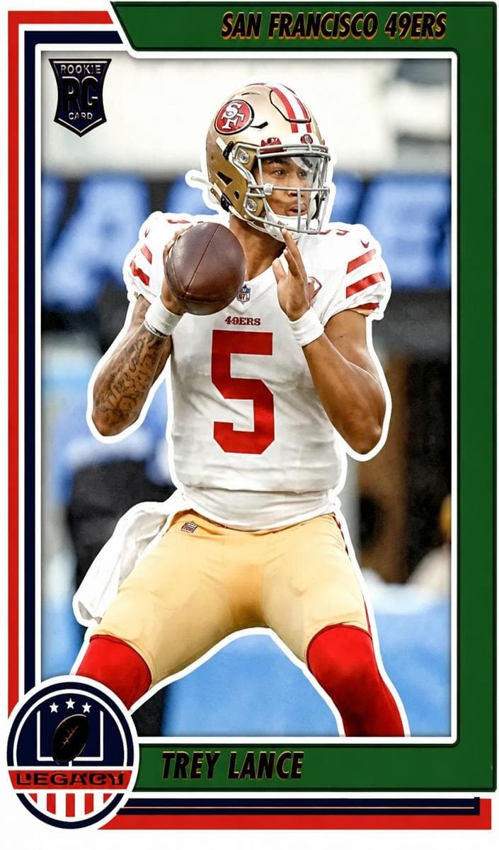 Trey Lance 2021 panini Panini Chronicles