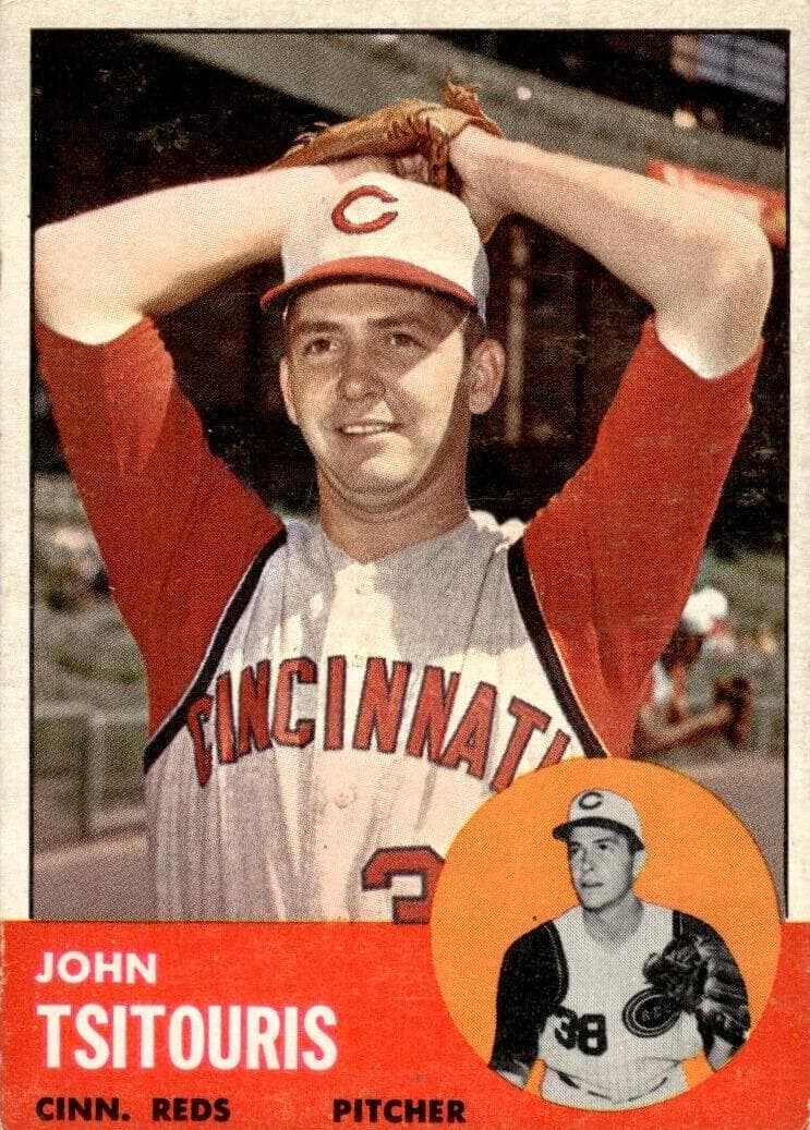 John Tsitouris 1963 topps Topps