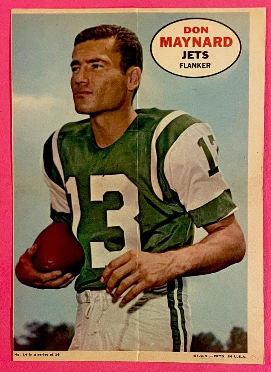 Don Maynard 1968 topps