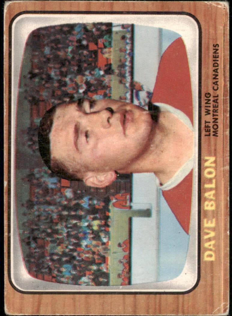 Dave Balon 1966 topps Topps
