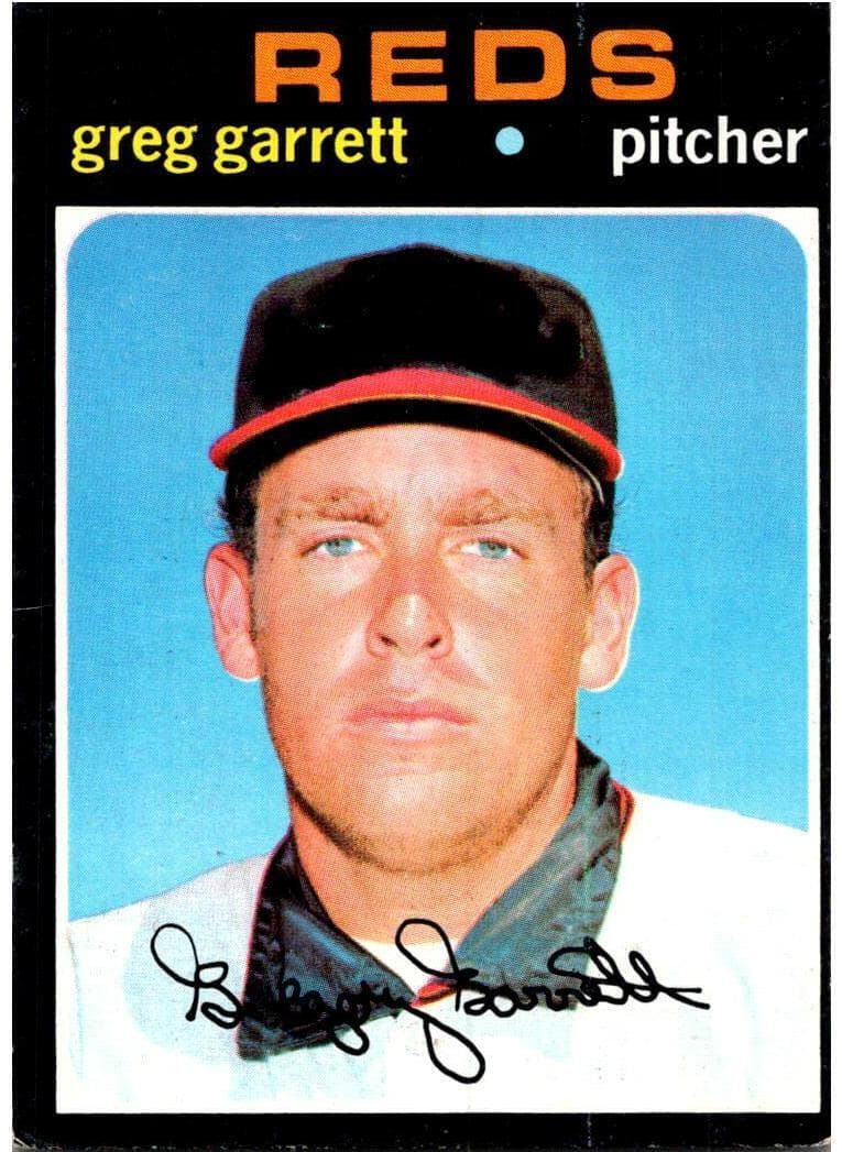 Greg Garrett 1971 topps Topps