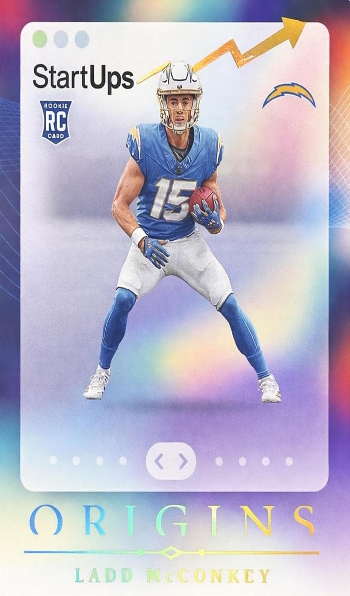Ladd McConkey 2024 panini Panini Origins
