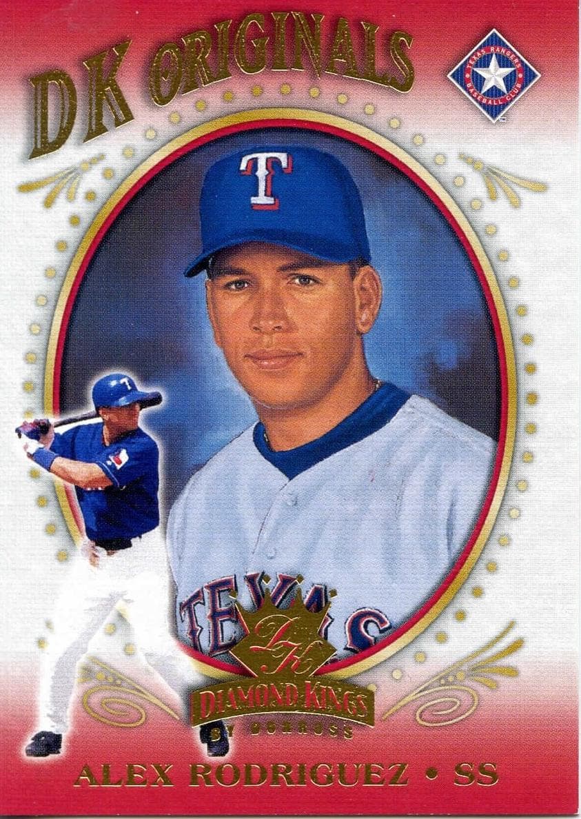 Alex Rodriguez 2002 panini Donruss