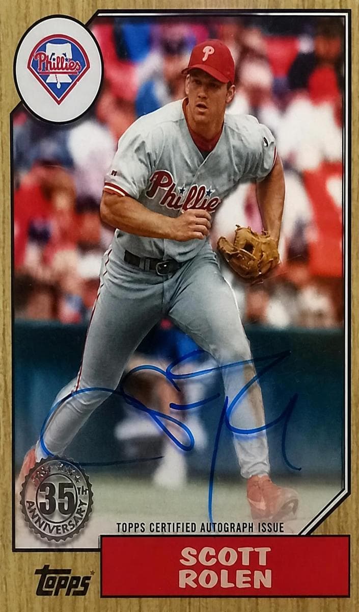 Scott Rolen trading card