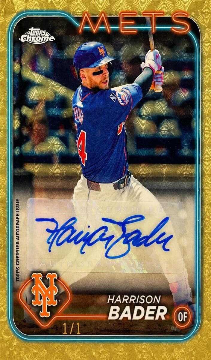 Harrison Bader 2024 topps Topps Chrome Update
