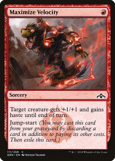 Maximize Velocity 2018 Magic: The Gathering Guilds of Ravnica