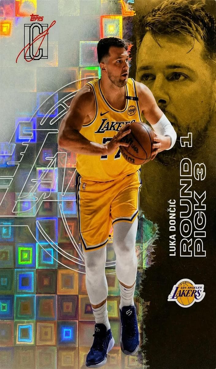 Luka Dončić 2025 topps Topps Signature Class