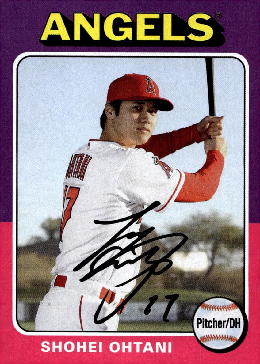 Shohei Ohtani 2019 topps