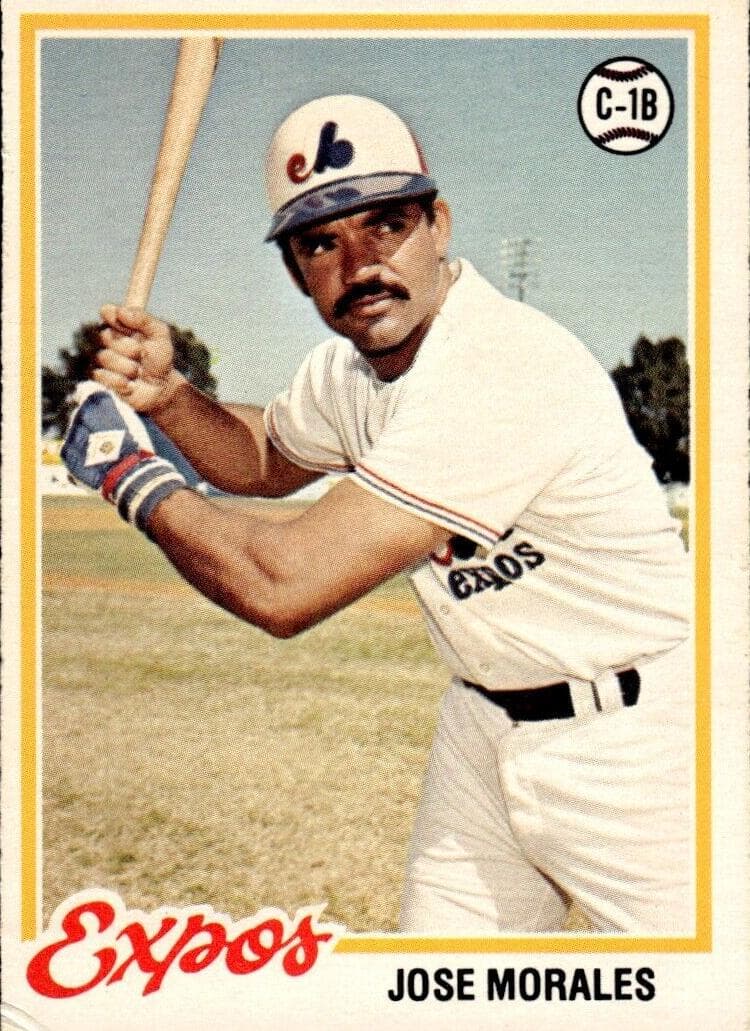 Jose Morales 1978 topps