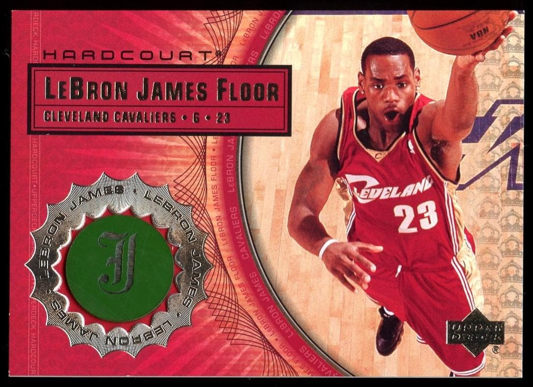 Lebron James 2003 upper-deck Hardcourt Lebron James Floor