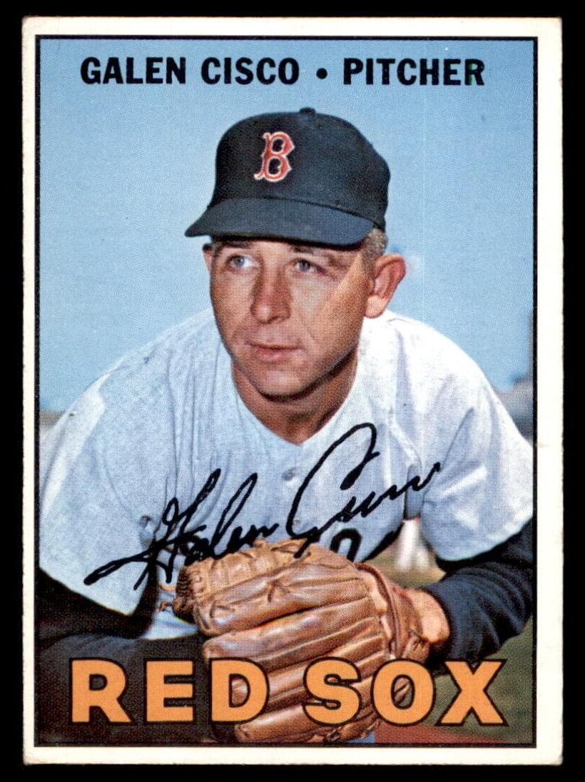 Galen Cisco 1967 topps Topps