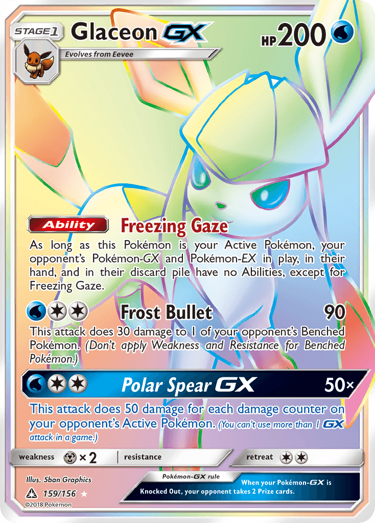 Glaceon GX #159