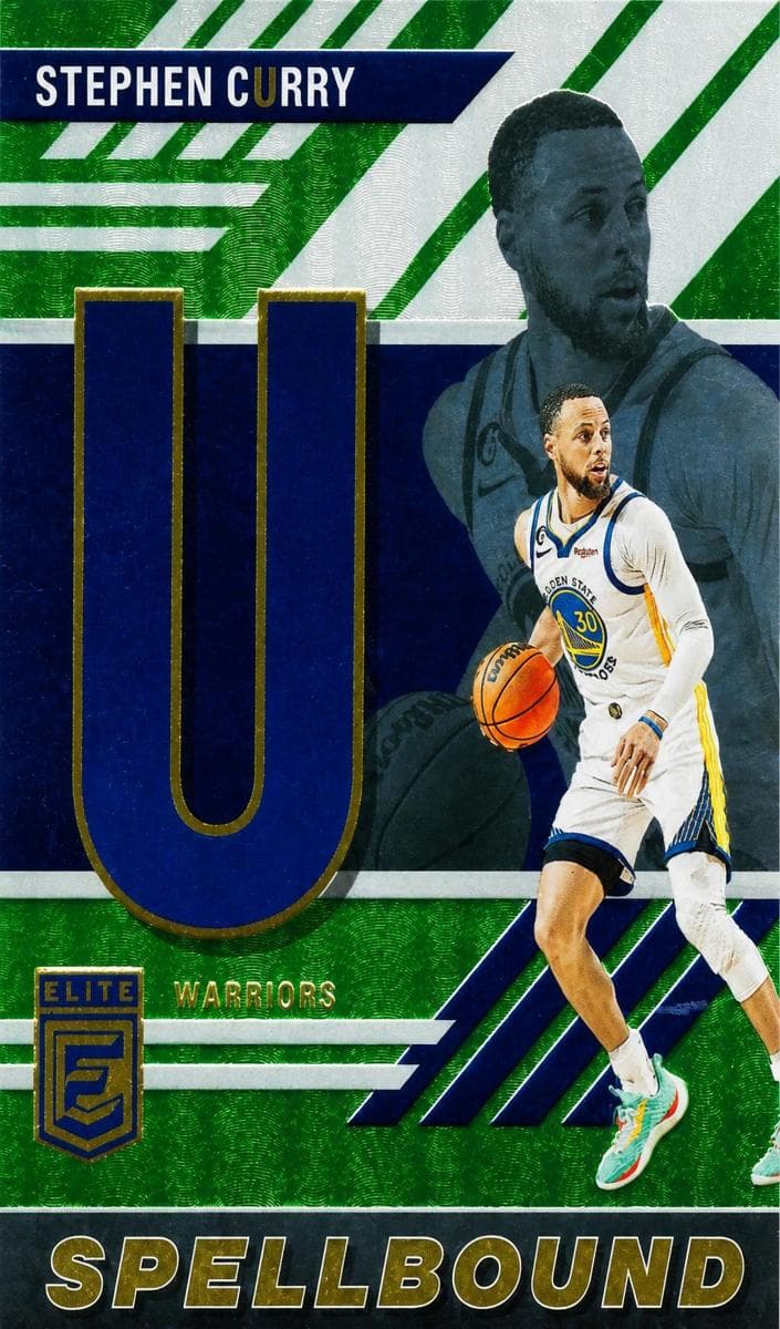 Stephen Curry 2023 panini Donruss Elite