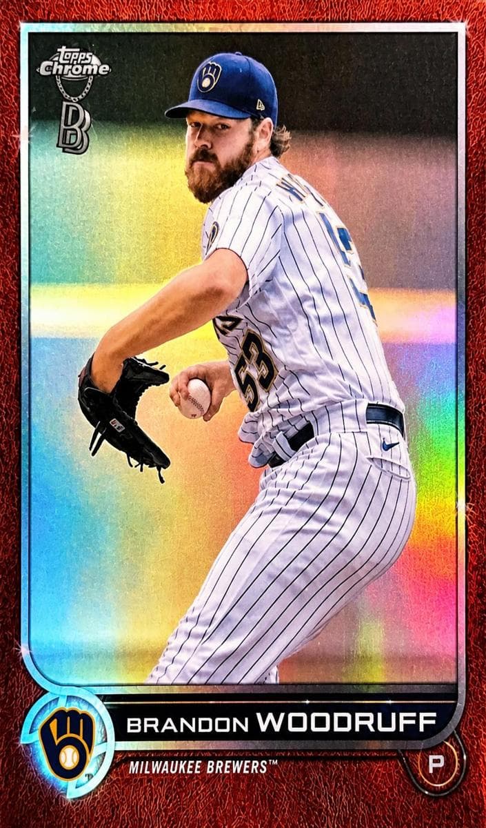 Brandon Woodruff 2022 topps Topps Chrome