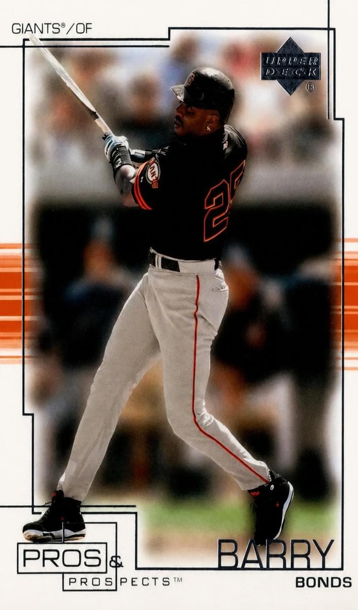 Barry Bonds 2001 upper-deck