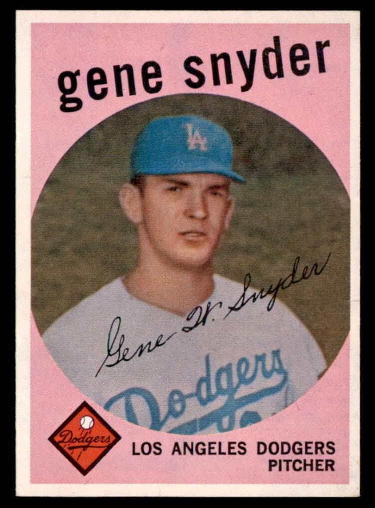 Gene Snyder 1959 topps Topps