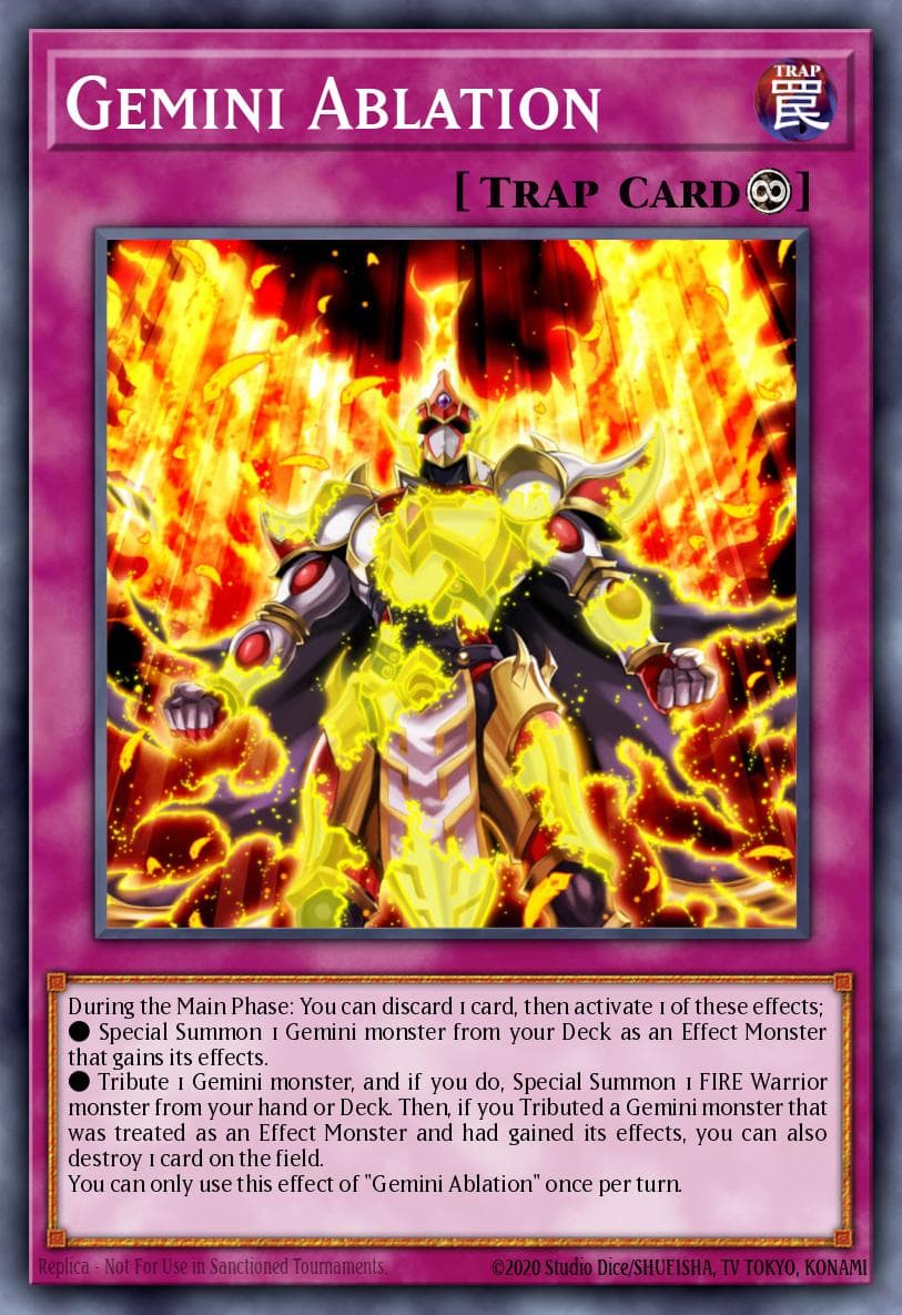 Gemini Ablation 2020 Yu-Gi-Oh! Toon Chaos