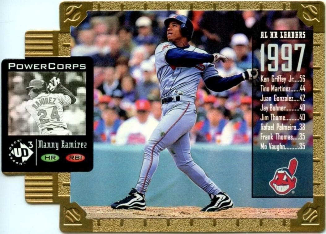 Manny Ramirez 1998 panini Donruss Collections