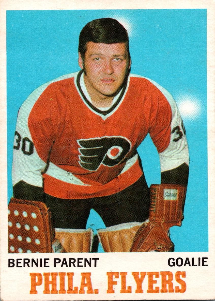 Bernie Parent 1970 topps O-Pee-Chee