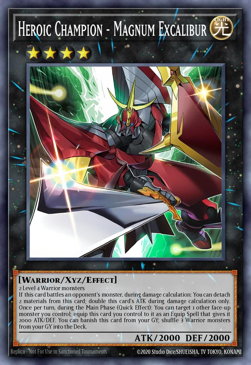 Heroic Champion - Magnum Excalibur #DUAD-EN044