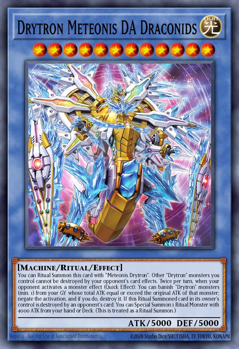 Drytron Meteonis DA Draconids 2025 Yu-Gi-Oh! 2025 Mega Pack Tin
