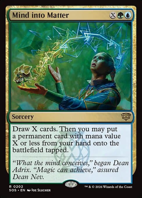Mind into Matter] 2026 Magic: The Gathering Secrets of Strixhaven