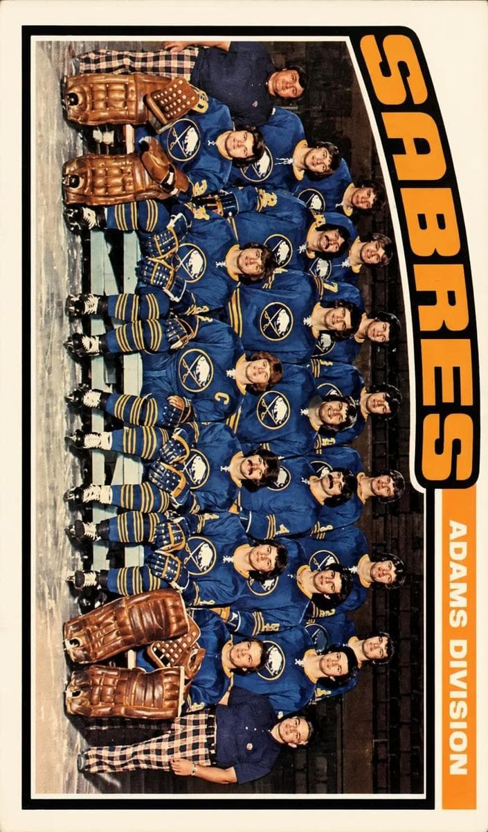 Buffalo Sabres 1976 topps O-Pee-Chee