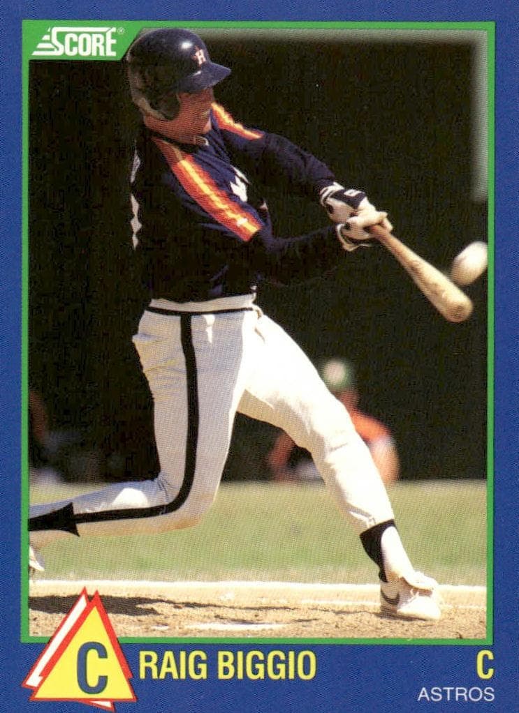 Craig Biggio 1989 panini