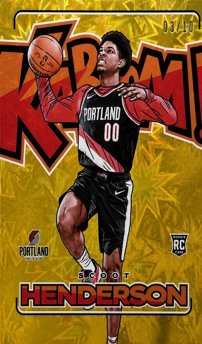 Scoot Henderson 2023 panini Panini Crown Royale