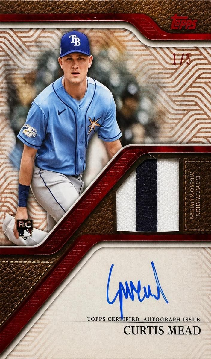 Curtis Mead 2024 topps Topps Update