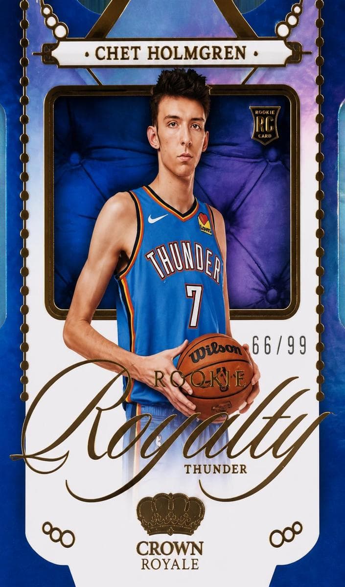 Chet Holmgren 2022 panini Panini Crown Royale