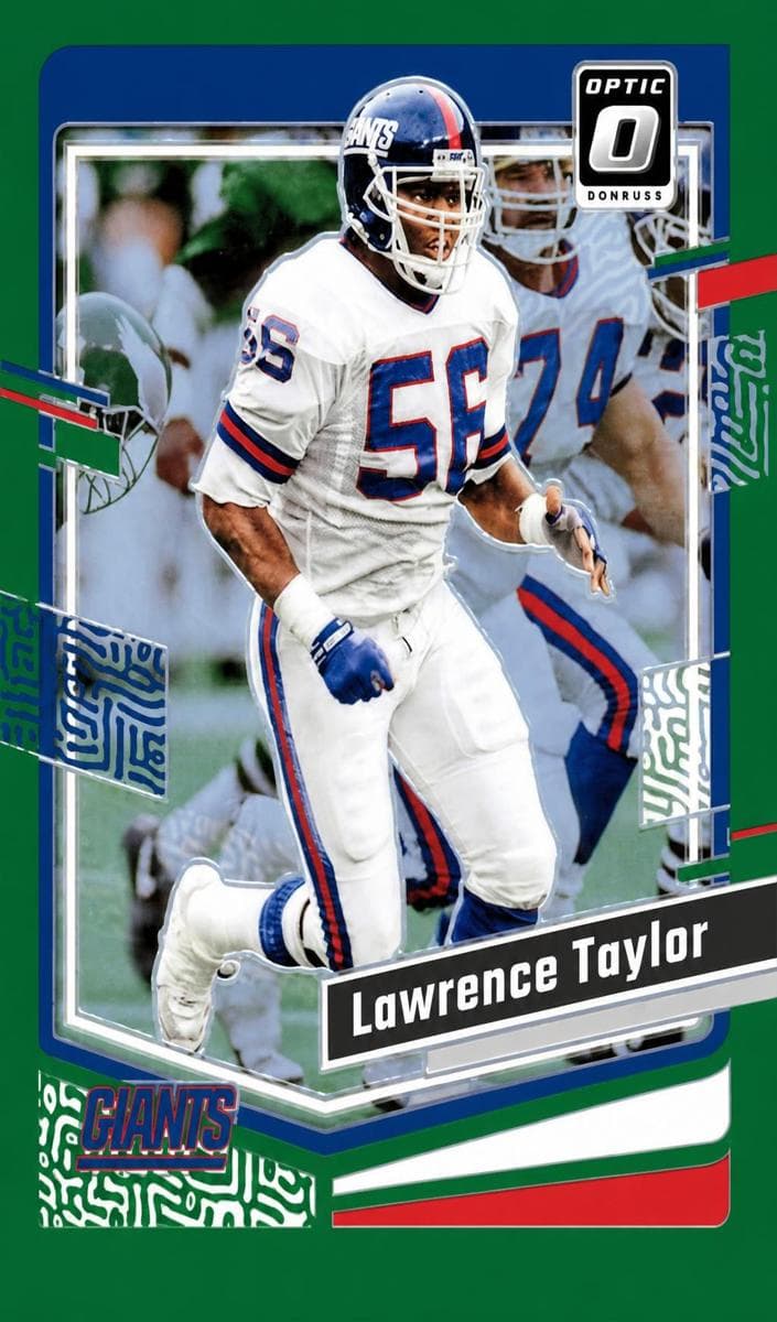 Lawrence Taylor 2023 panini Donruss Optic