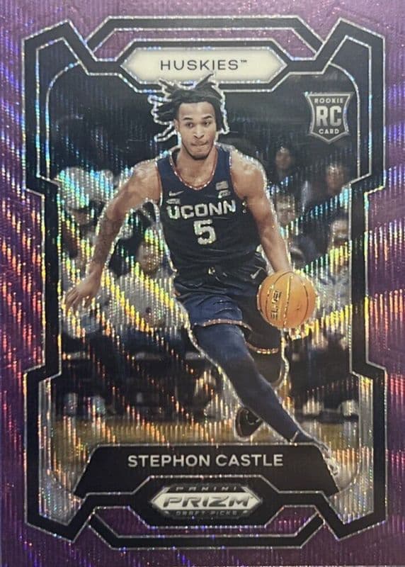 Stephon Castle 2024 panini Panini Prizm Draft Picks