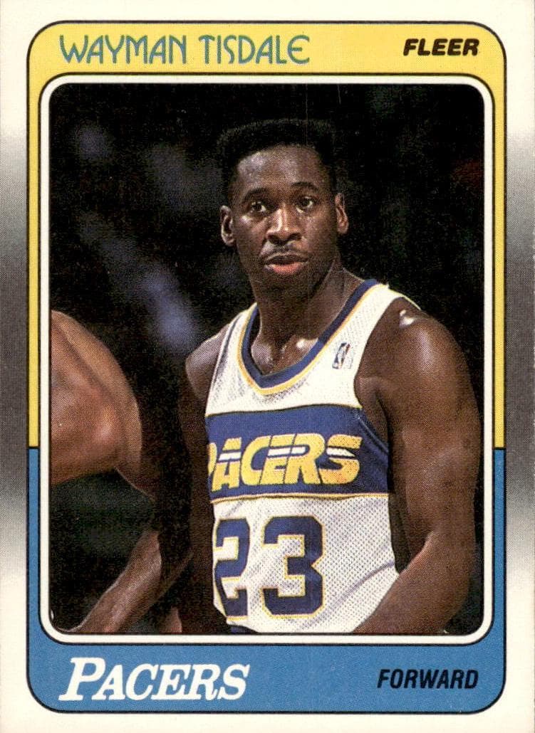 Wayman Tisdale 1988 fleer Fleer