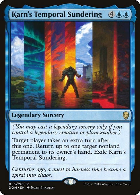 Karn's Temporal Sundering 2018 Magic: The Gathering Dominaria