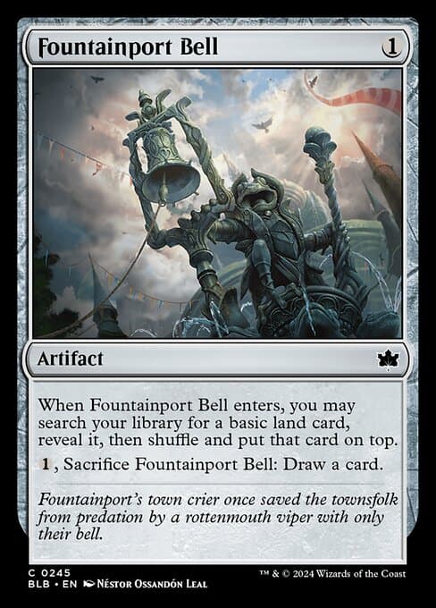 Fountainport Bell 2024 Magic: The Gathering Bloomburrow