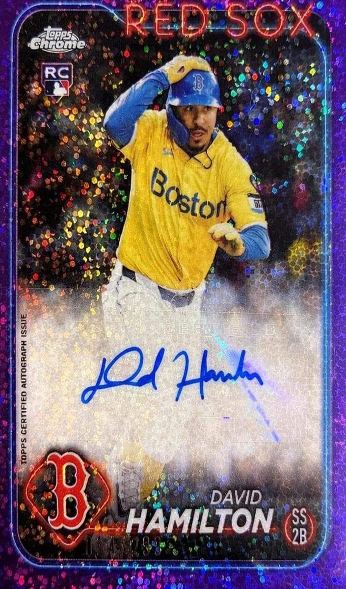 David Hamilton 2024 topps Topps Chrome