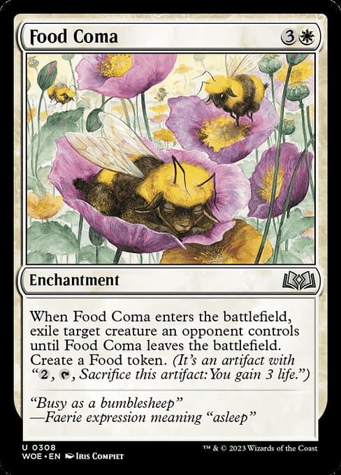 Food Coma 2023 Magic: The Gathering Wilds of Eldraine