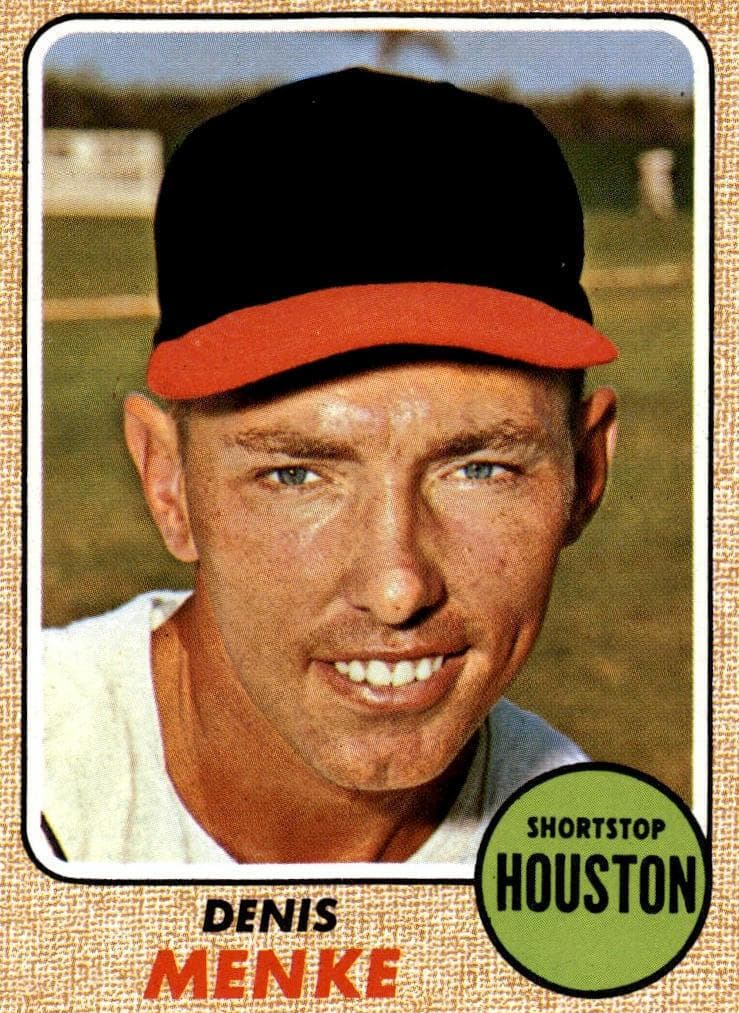 Denis Menke 1968 topps Topps