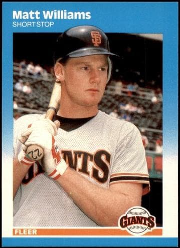 Matt Williams 1987 fleer