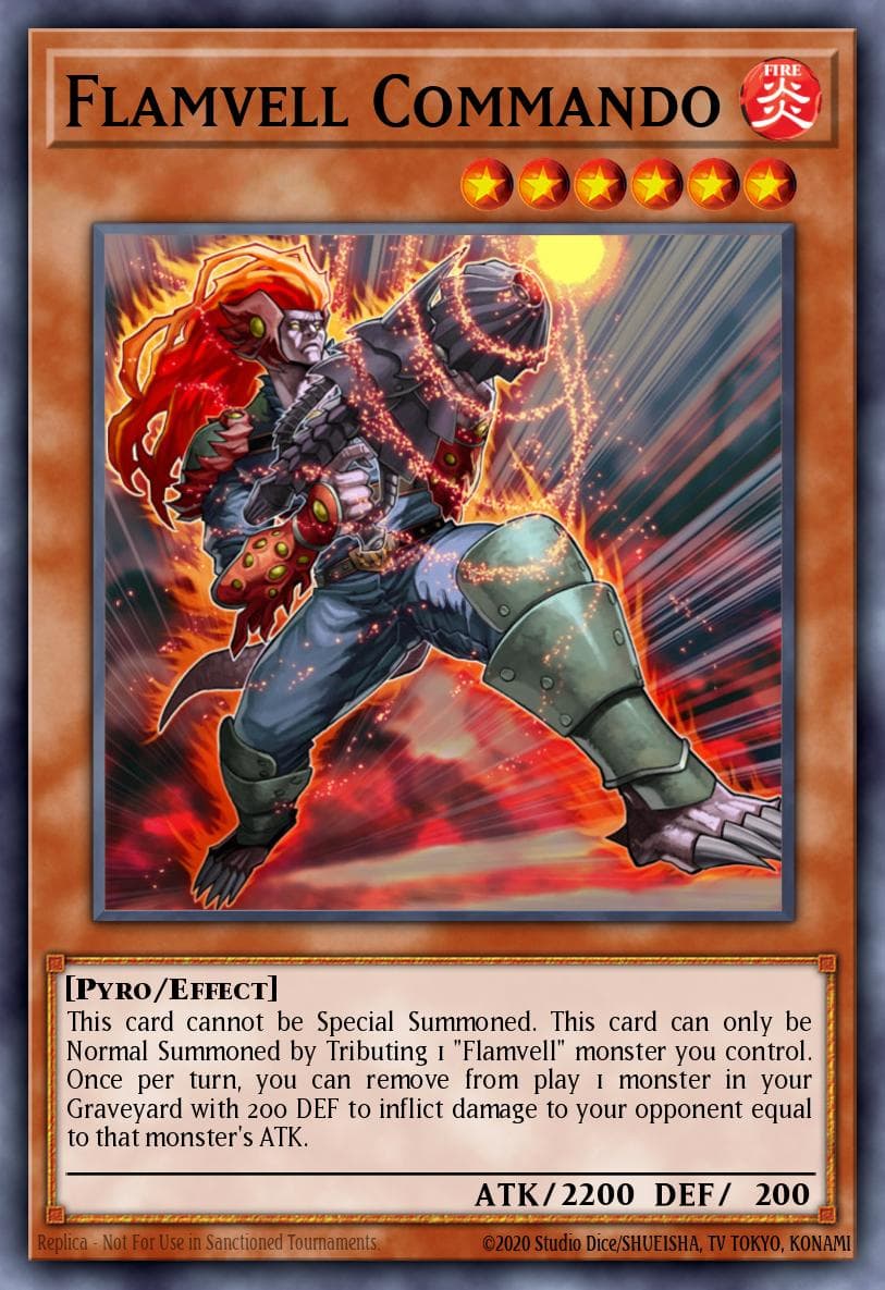 Flamvell Commando 2009 Yu-Gi-Oh! Ancient Prophecy