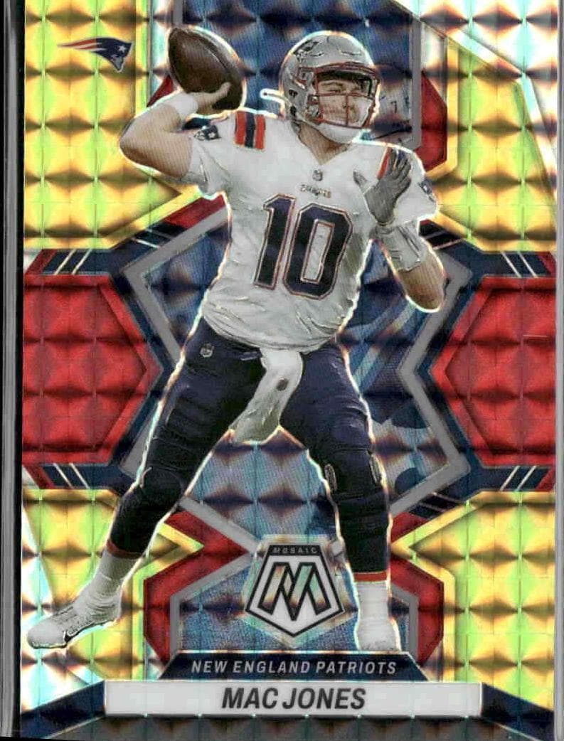Mac Jones 2022 panini Panini Mosaic