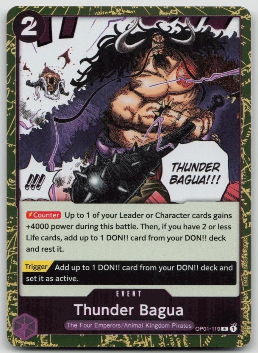 Thunder Bagua #op01-119